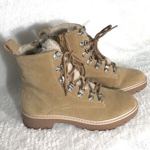 Dolce Vita Patris Boot in Cashew Suede